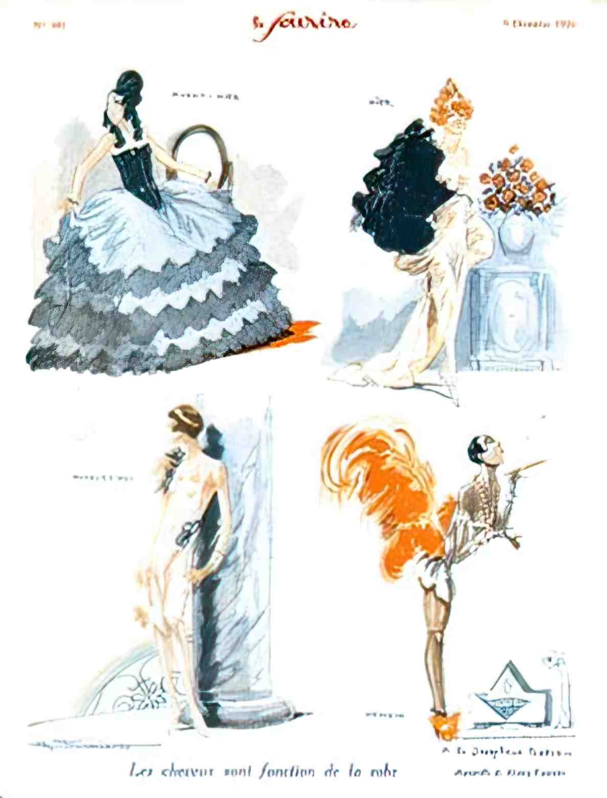 PLFR1004H, Les Cheveux, 192 Advert A4 Photo Print