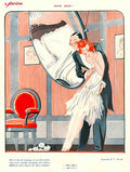 PLFR1031H, Le Soir Du Maria Advert A4 Photo Print