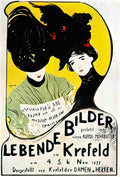 PLGR1009, Lebende Bilder, 1 Advert A4 Photo Print