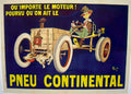 PNEU CONTINENTAL Advert A4 Photo Print