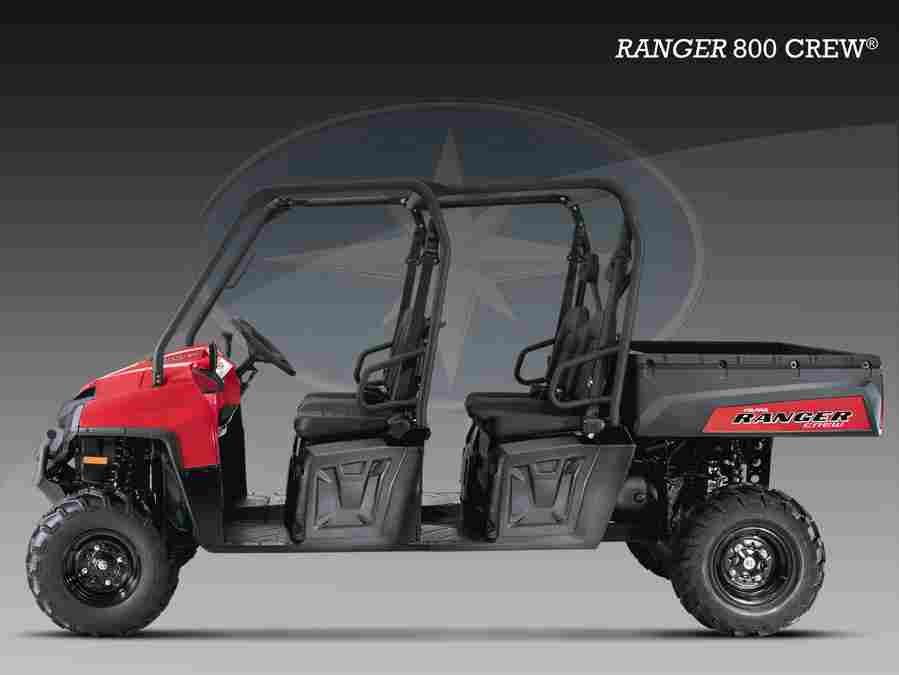 POLARISRanger800Crew 4043 2 Car A4 Photo Print