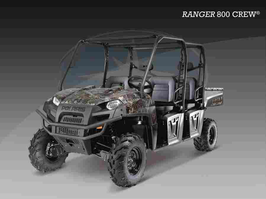 POLARISRanger800Crew 4043 3 Car A4 Photo Print