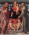 PONTORMO Jacopo Madonna And Child With Two Saints A4 Photo Print