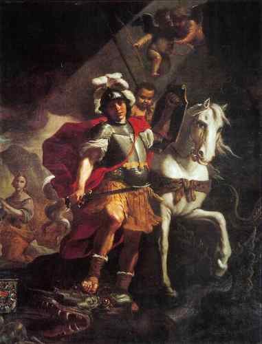 PRETI Mattia St George Victorious Over The Dragon  A4 Photo Print
