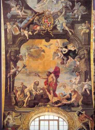PRETI Mattia The Baptism Of Christ  A4 Photo Print