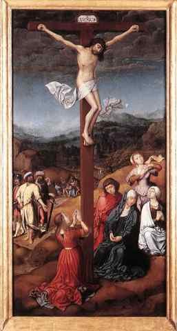 PROVOST Jan Crucifixion 1500 A4 Photo Print
