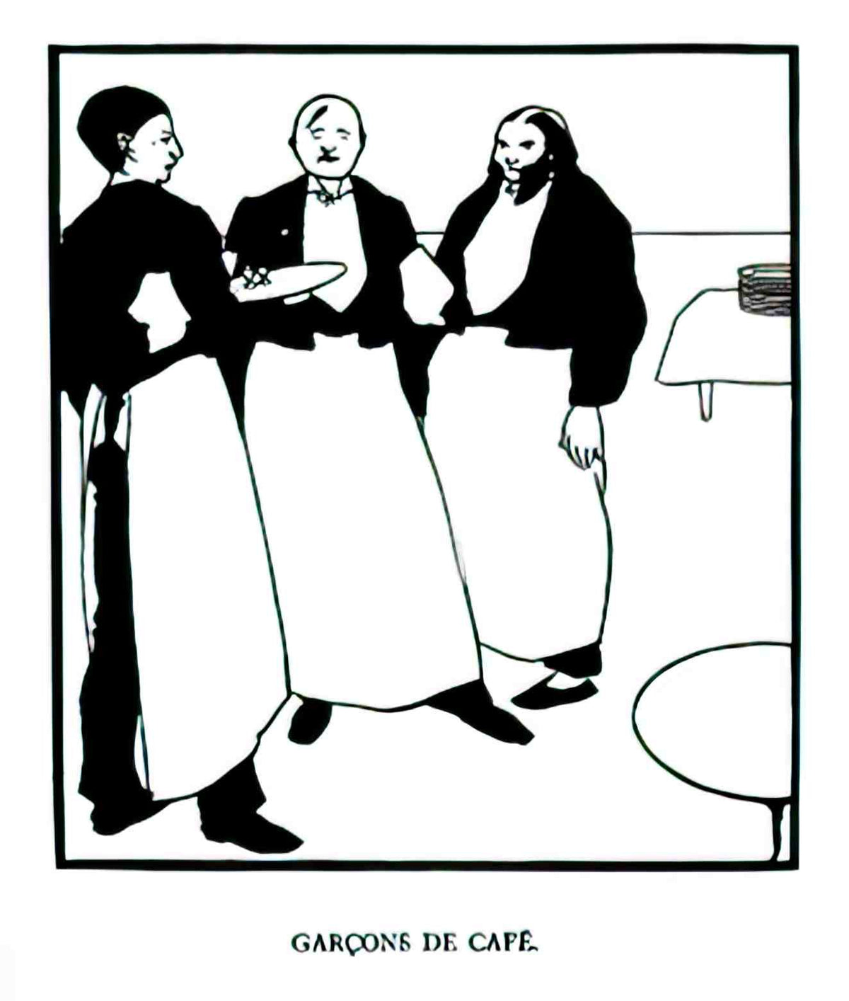 PSAB1004, Aubrey Beardsley, Advert A4 Photo Print