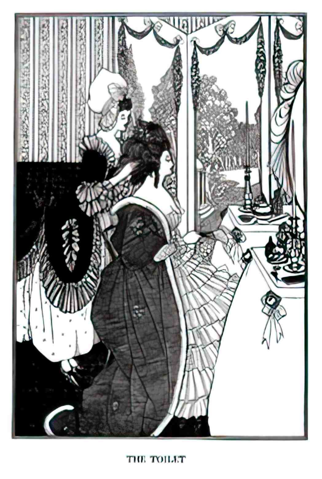 PSAB1007, Aubrey Beardsley, Advert A4 Photo Print