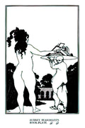 PSAB1010, Aubrey Beardsley, Advert A4 Photo Print