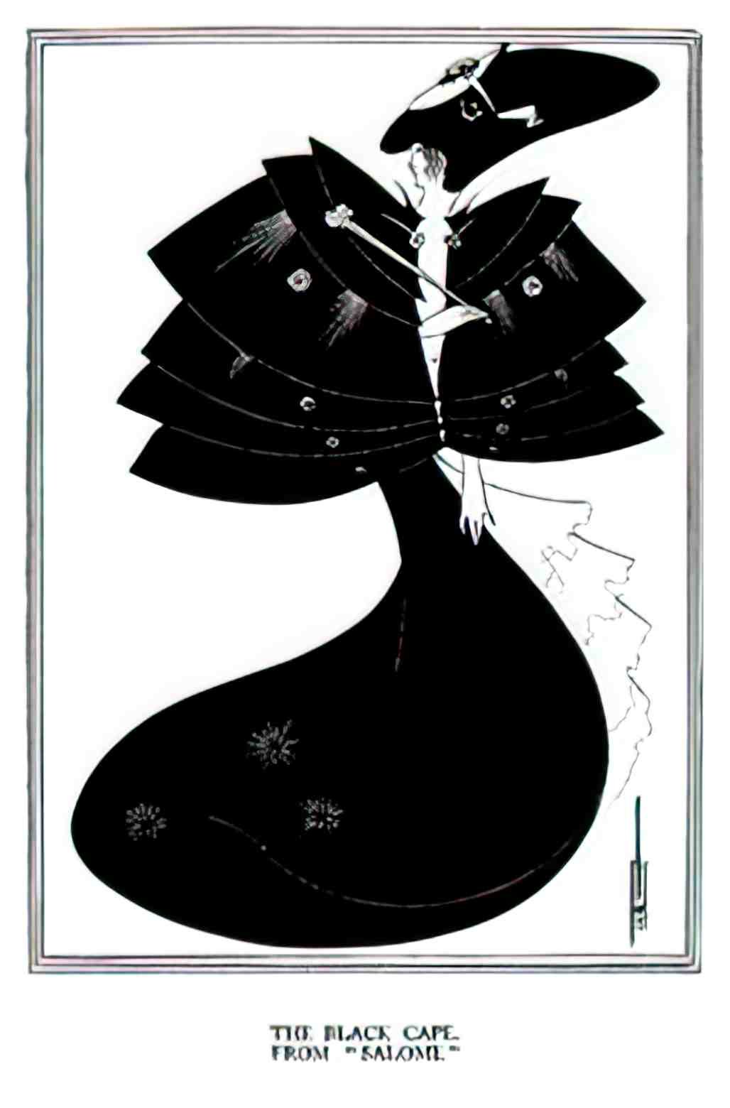 PSAB1020, Aubrey Beardsley, Advert A4 Photo Print
