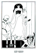 PSAB1023, Aubrey Beardsley, Advert A4 Photo Print