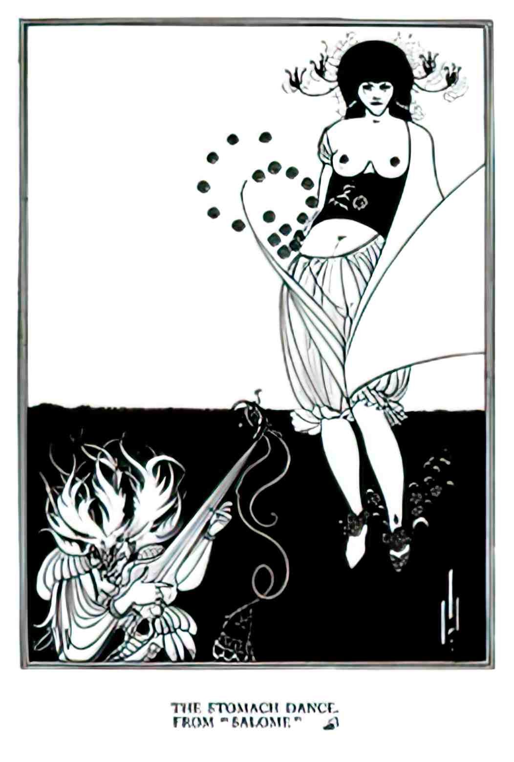 PSAB1025, Aubrey Beardsley, Advert A4 Photo Print