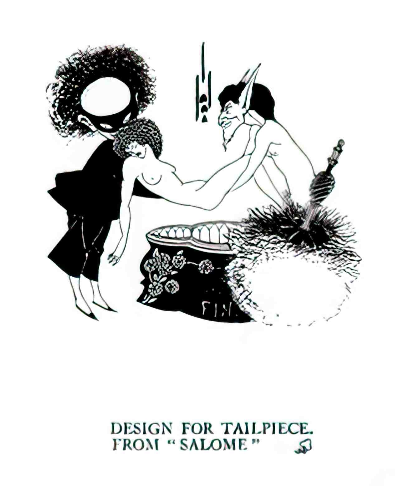 PSAB1030, Aubrey Beardsley, Advert A4 Photo Print