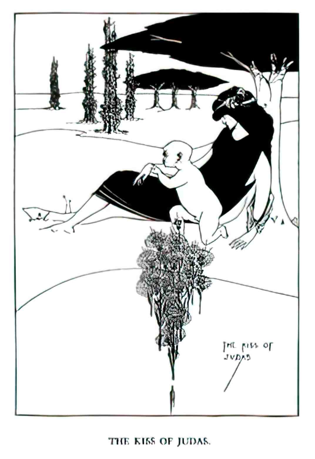PSAB1033, Aubrey Beardsley, Advert A4 Photo Print