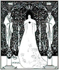 PSAB1037, Aubrey Beardsley, Advert A4 Photo Print