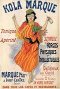 PSJC1007, Cheret, Kola Marq Advert A4 Photo Print