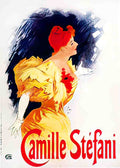 PSJC1011, Cheret, Camille S Advert A4 Photo Print