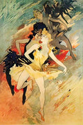 PSJC1018, Cheret, La Danse, Advert A4 Photo Print