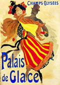 PSJC1029, Cheret, Palais De Advert A4 Photo Print