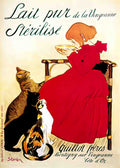 PSSN1007, Steinlen, Lait Pu Advert A4 Photo Print