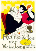 PSTL1002, Reine de Joie, 18 Advert A4 Photo Print