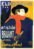 PSTL1004, Eldorado, Aristid Advert A4 Photo Print
