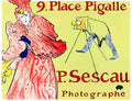 PSTL1012, Le Photographe Se Advert A4 Photo Print