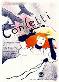 PSTL1019, Confetti, 1894  Advert A4 Photo Print