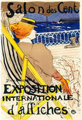 PSTL1025, Salon des Cent, 1 Advert A4 Photo Print