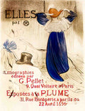 PSTL1026, Elles, 1896  Advert A4 Photo Print
