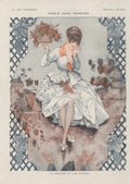Pable Sash Grapes La Vie Parisienne Vintage Retro Advert