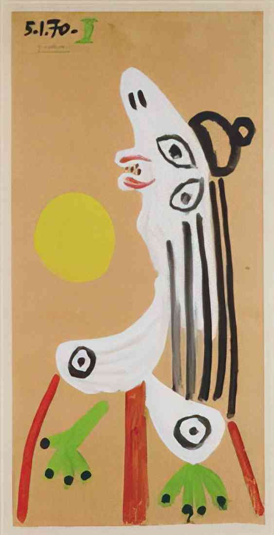 Pablo Picasso buste de femme 19 A4 Photo Print