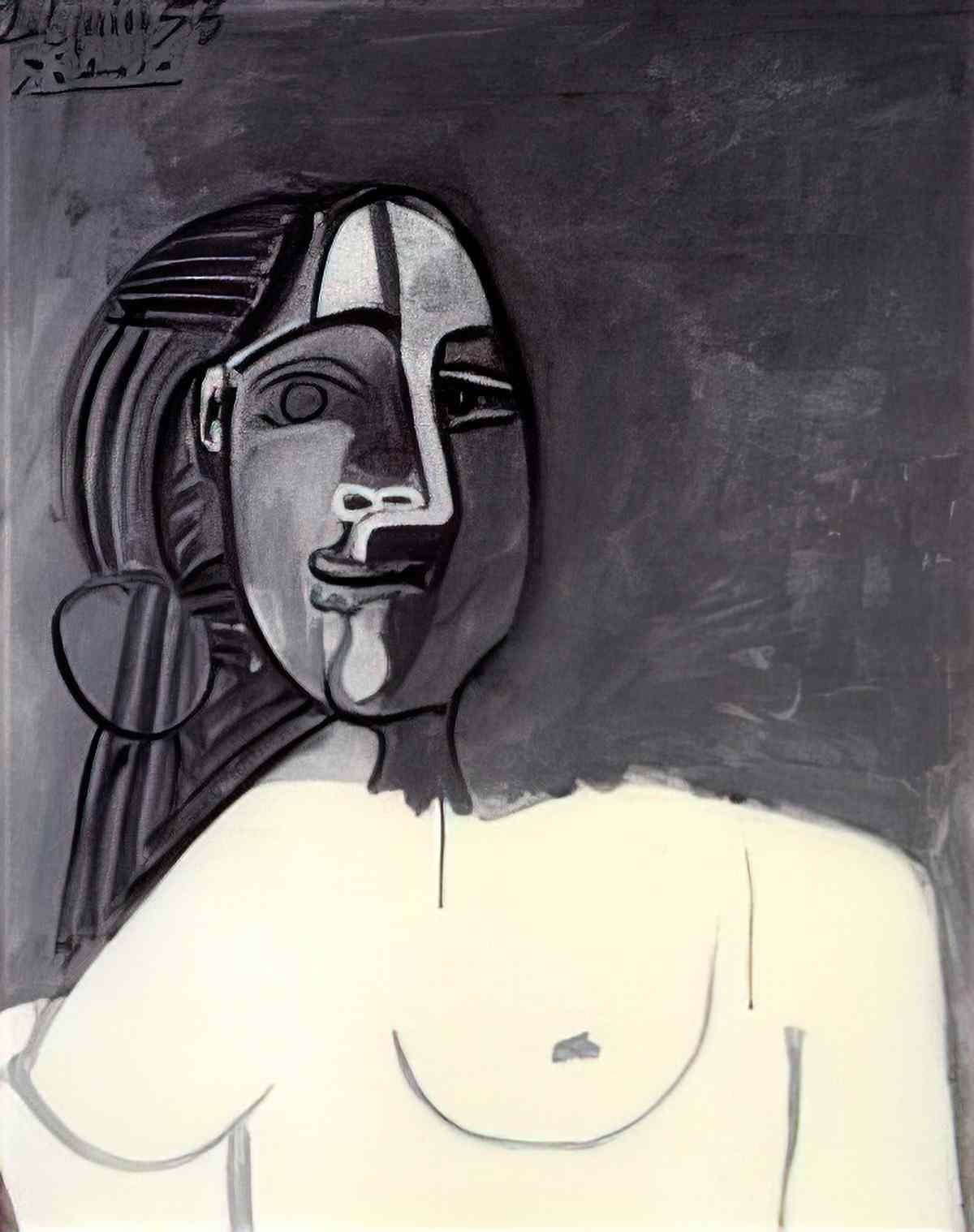 Pablo Picasso buste de femme (15) Art A4 Photo Print