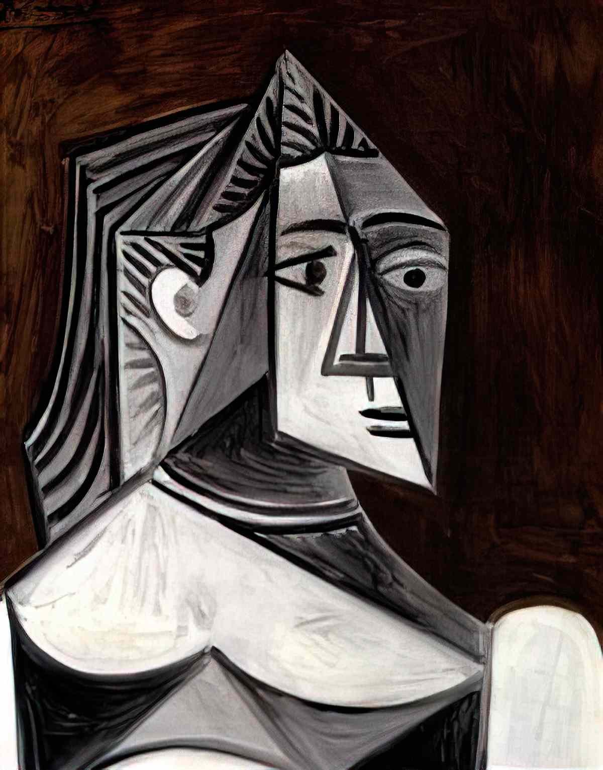 Pablo Picasso buste de femme (18) Art A4 Photo Print