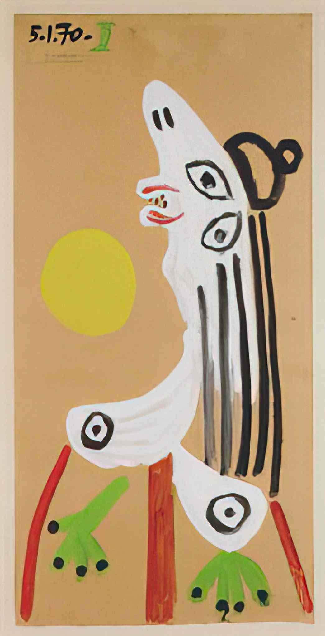 Pablo Picasso buste de femme (19) Art A4 Photo Print