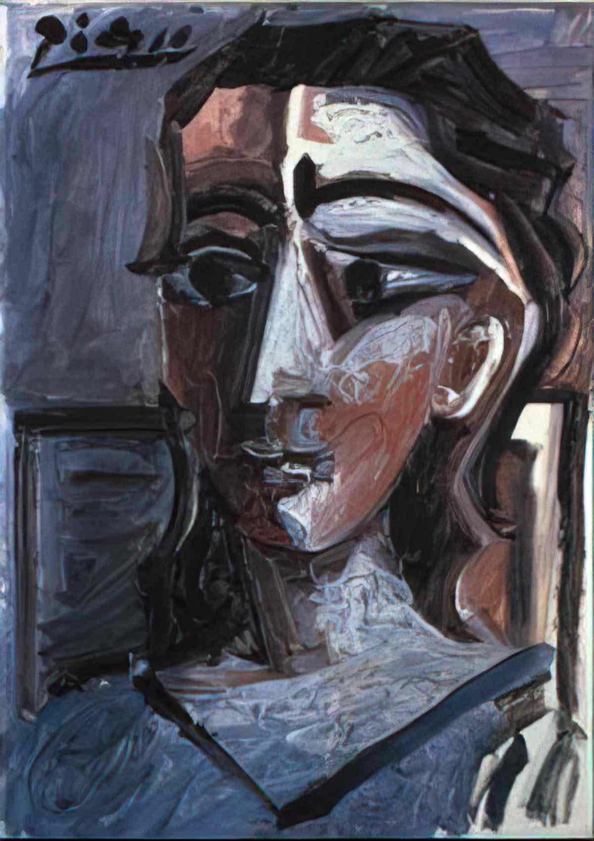 Pablo Picasso buste de femme (28) Art A4 Photo Print