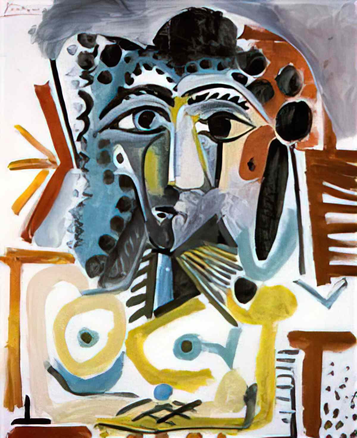 Pablo Picasso buste de femme (29) Art A4 Photo Print