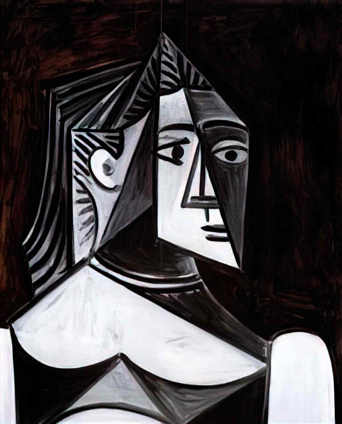 Pablo Picasso buste de femme (38) Art A4 Photo Print