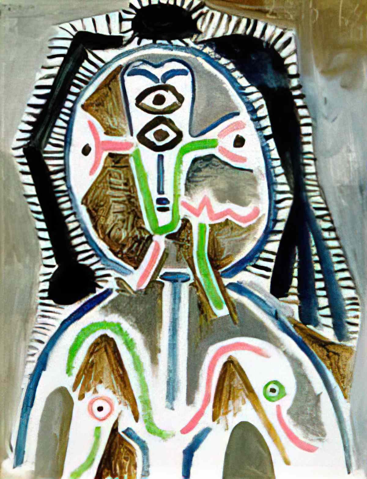 Pablo Picasso buste de femme (3) Art A4 Photo Print