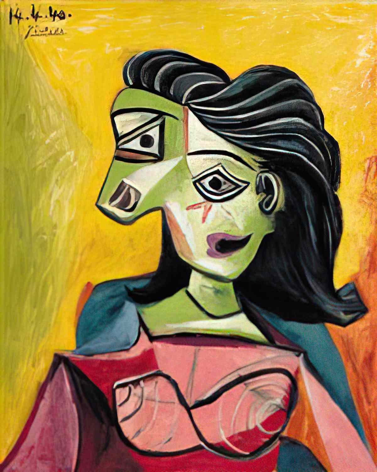 Pablo Picasso buste de femme (46) Art A4 Photo Print