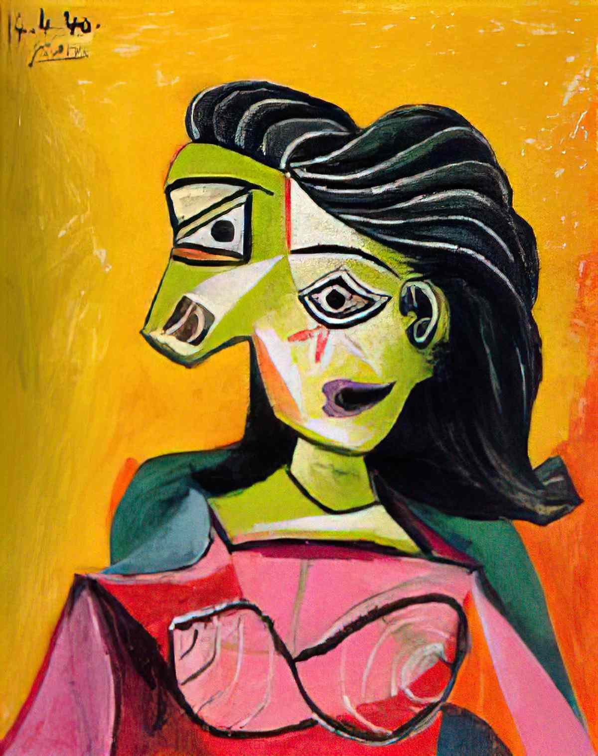 Pablo Picasso buste de femme (5) Art A4 Photo Print