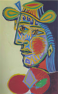 Pablo Picasso buste de femme a la frange Art A4 Photo Print