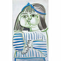 Pablo Picasso buste de jeune fille (paloma) Art A4 Photo Print