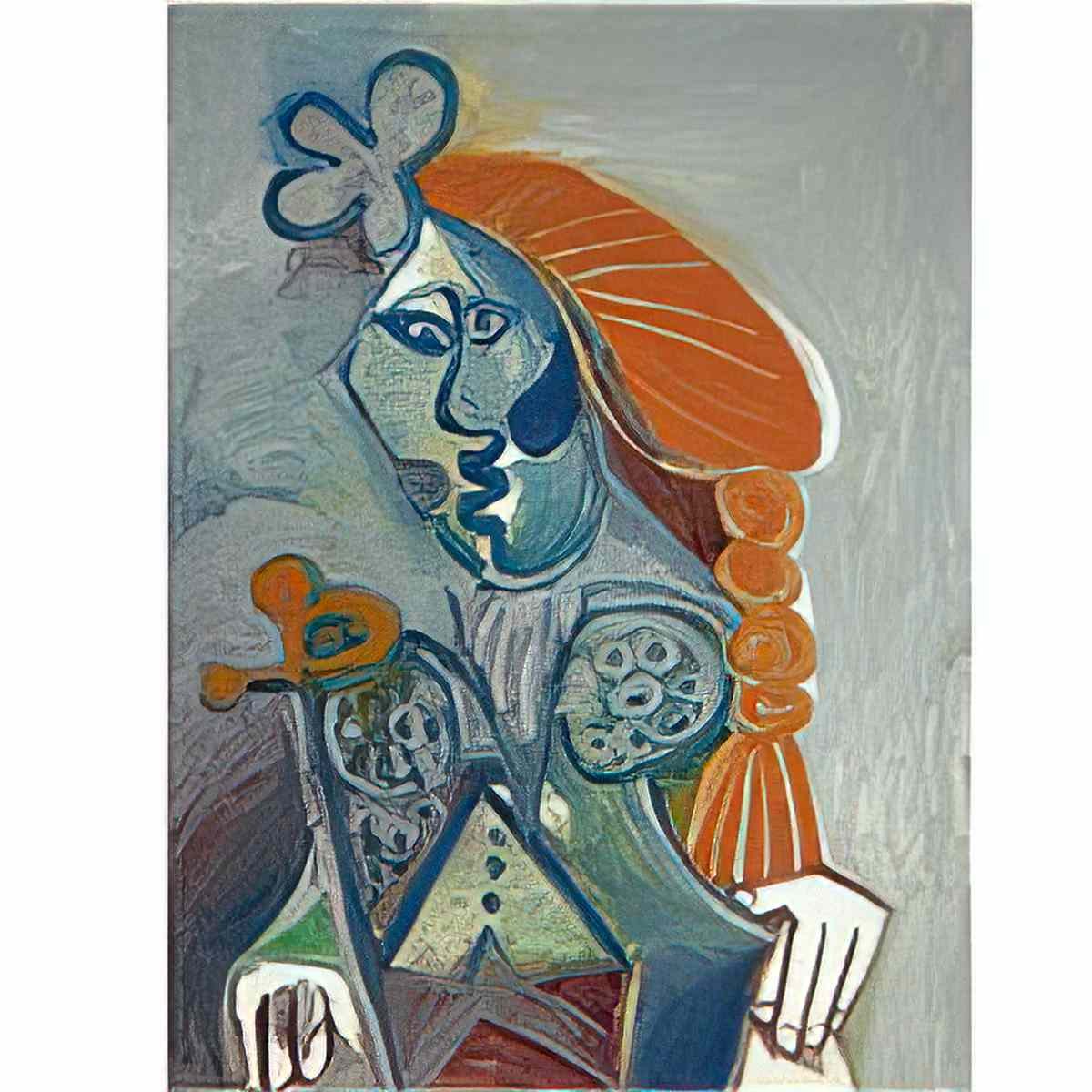 Pablo Picasso buste de matador (1) Art A4 Photo Print