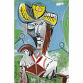 Pablo Picasso buste dhomme (13) Art A4 Photo Print