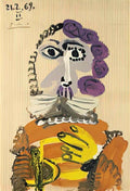 Pablo Picasso buste dhomme (34) Art A4 Photo Print
