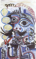 Pablo Picasso buste dhomme (6) Art A4 Photo Print