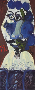 Pablo Picasso buste dhomme (9) Art A4 Photo Print
