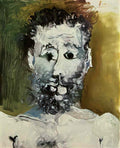 Pablo Picasso buste dhomme barbu Art A4 Photo Print