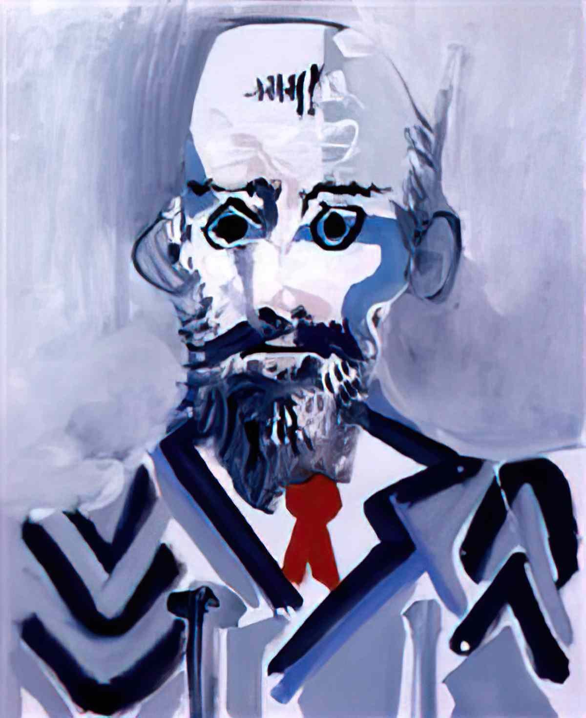 Pablo Picasso buste dhomme barbu (6) Art A4 Photo Print